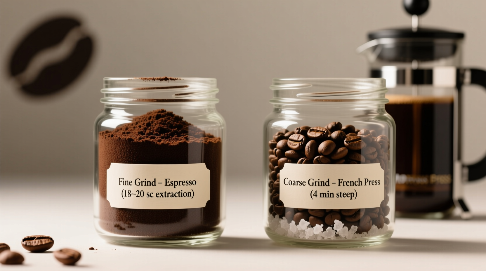 coffee techniques best grind for espresso french press fine vs coarse