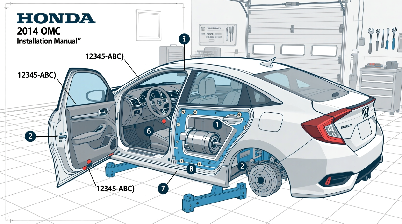 civic 2014 oem install guide