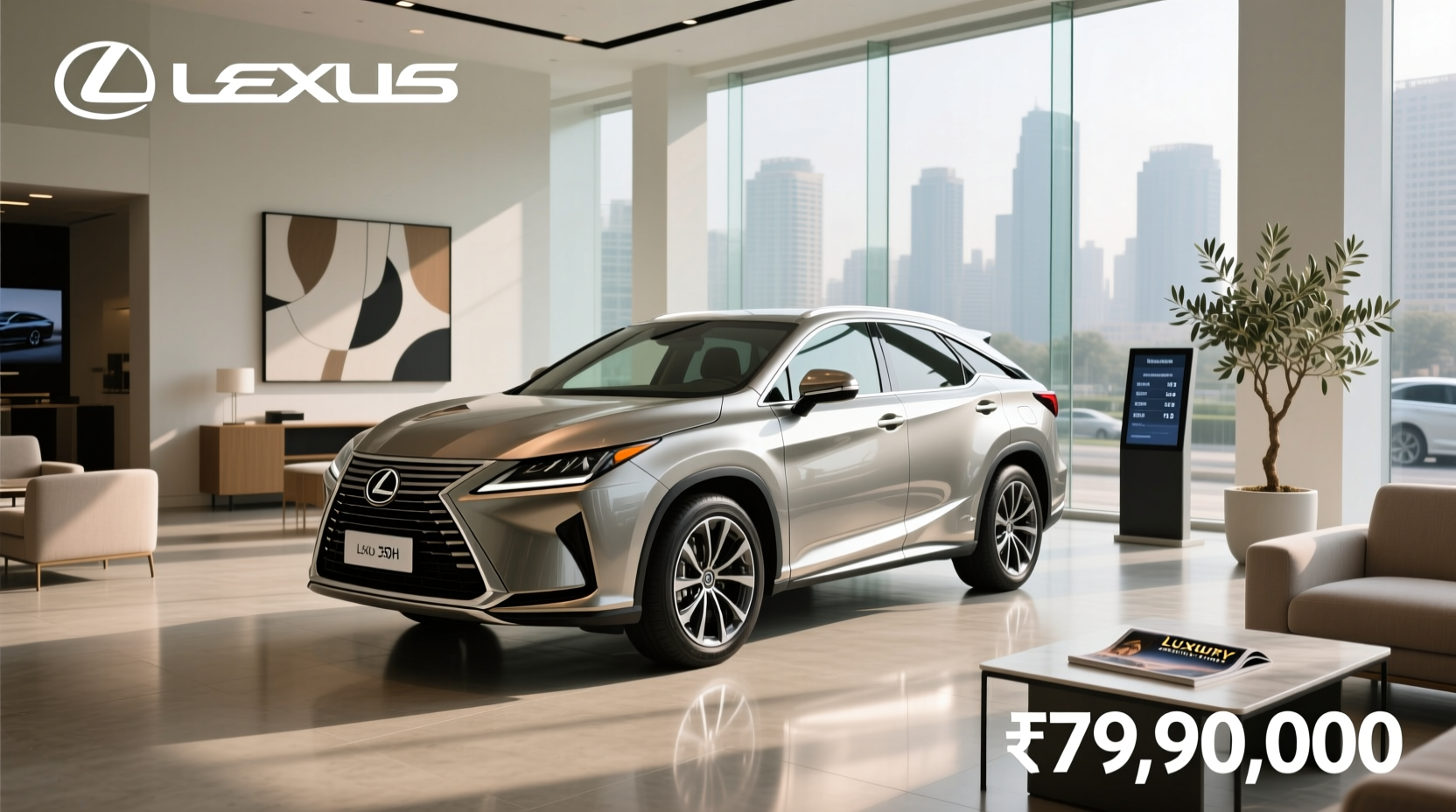 What is the Lexus RX 350h price in India and is it available?