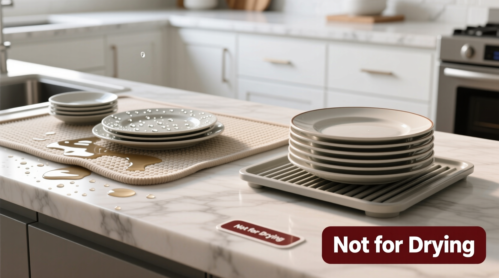 drying mat vs trivet are trivets good for drying dishes or is that a bad idea