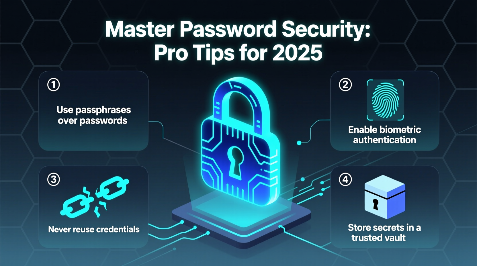 Master Password Security: Pro Tips for 2025