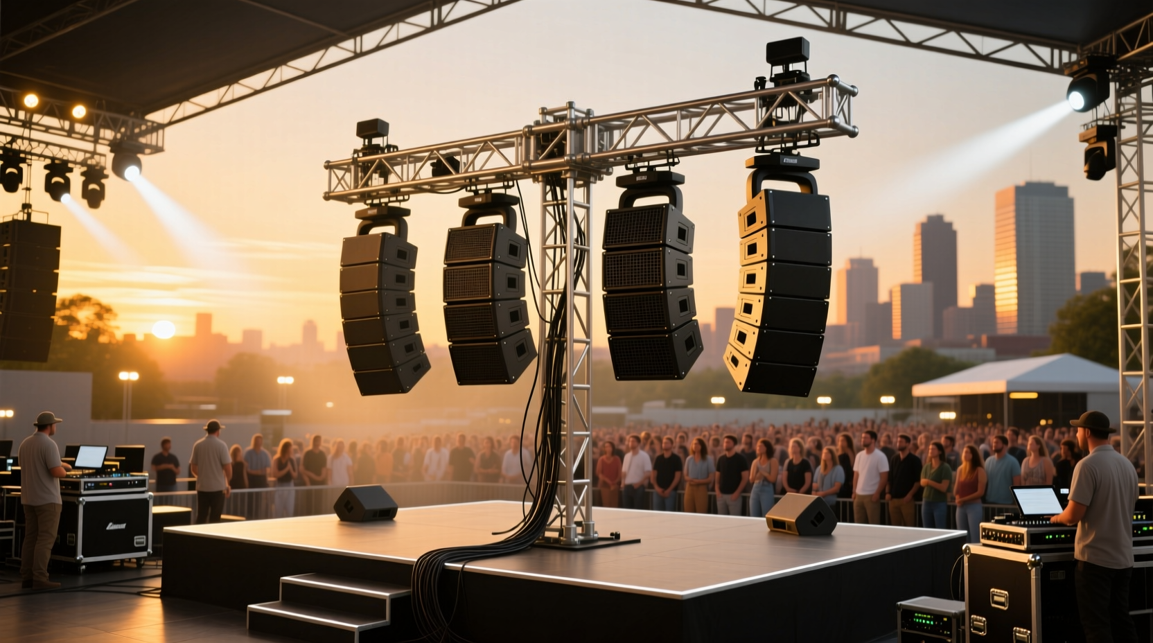 4 way line array guide what you actually need