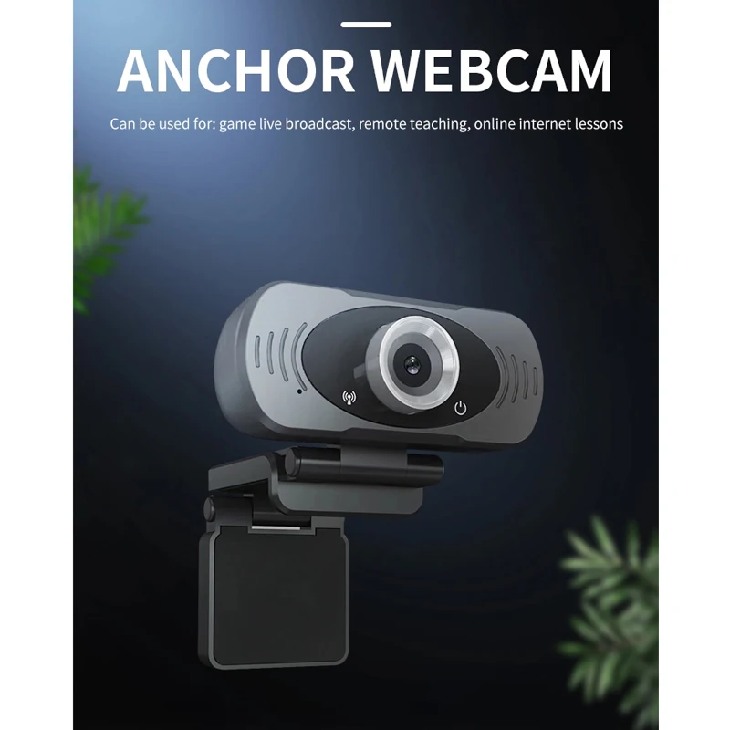 High Definition Rotatable HD Webcams Computer Web Cam 1080P Webcam With Mic Microphone For PC Laptop