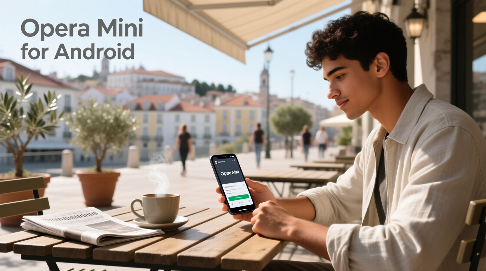 opera mini for android fast, light, data saving browser