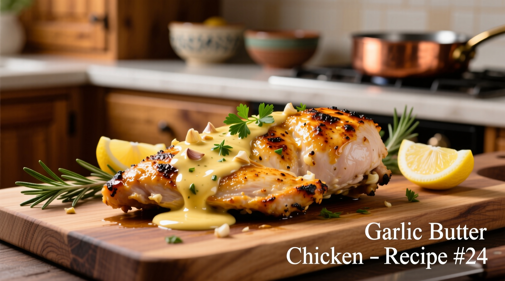 garlic butter sauce for chicken