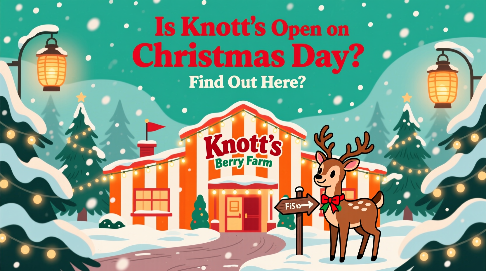 is knotts open on christmas day