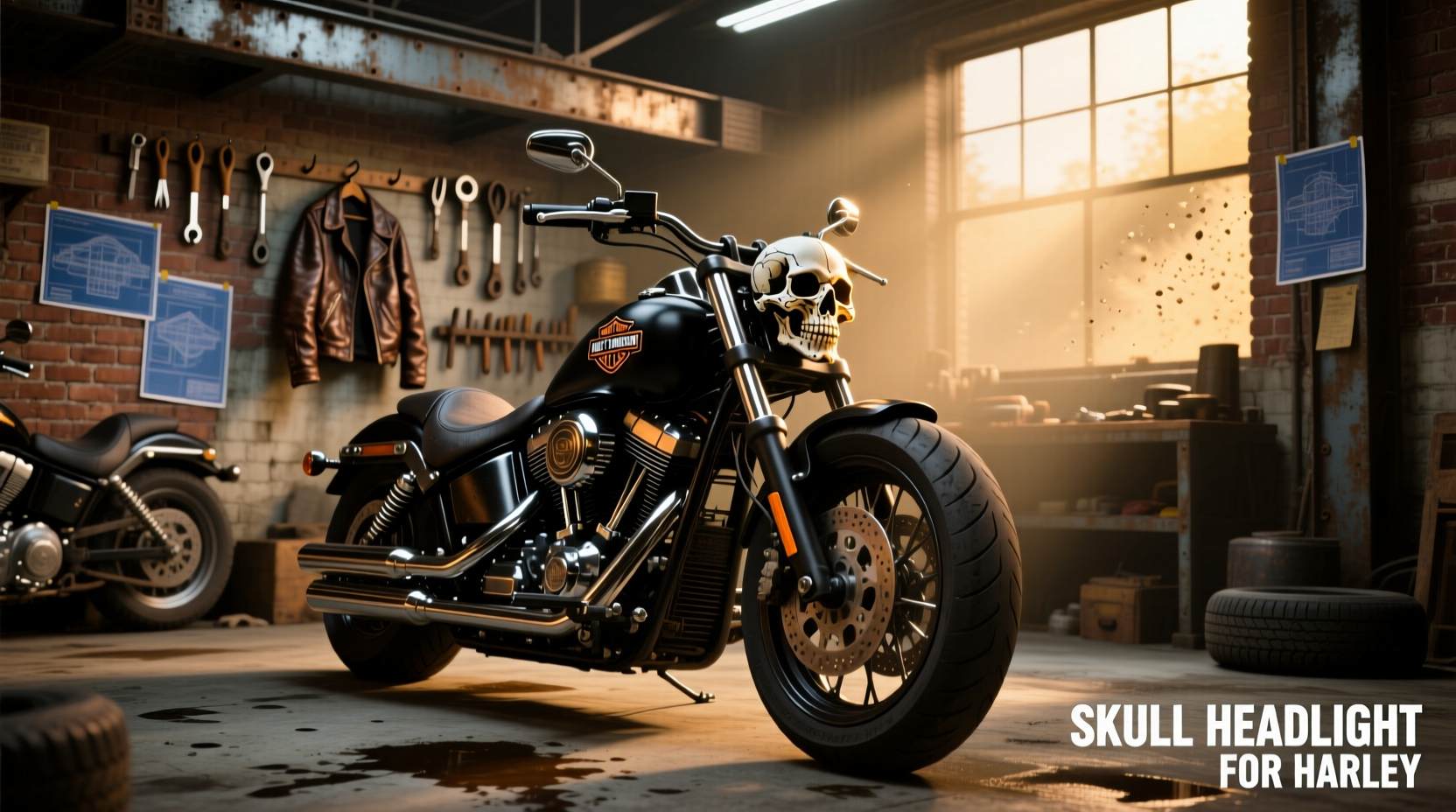 How to Choose a Skull Headlight for Harley Motorcycles
