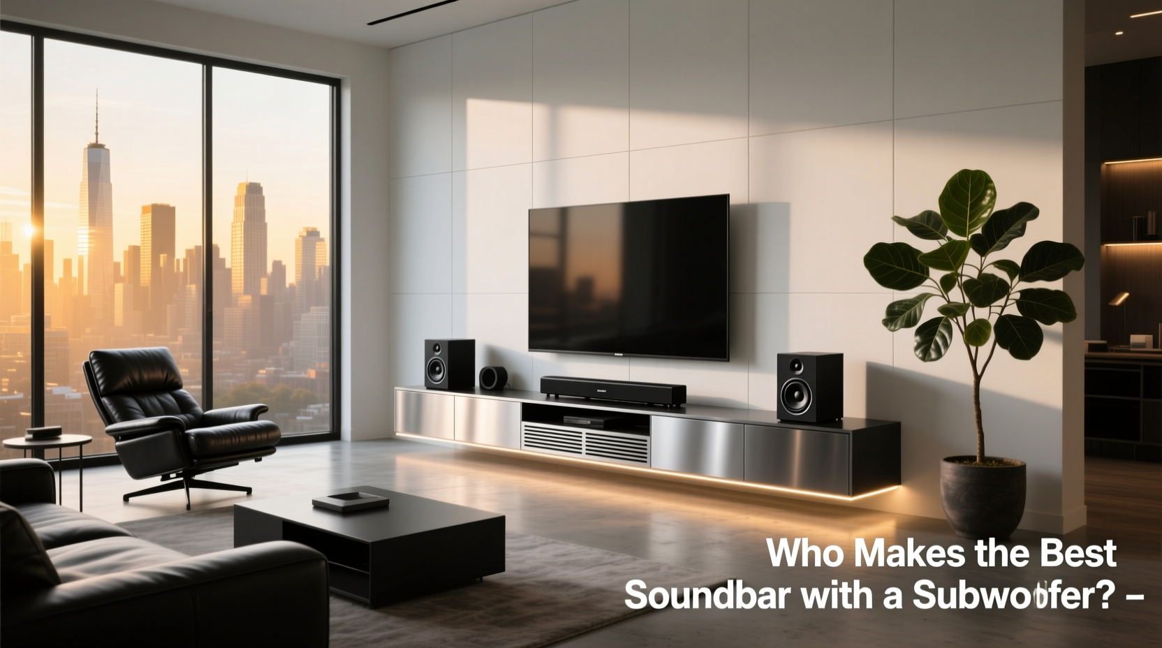Soundbar with 12 Inch Subwoofer Guide