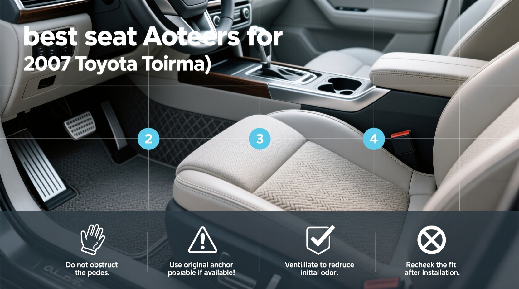 How to Choose Best Seat Covers for 2007 Toyota Tacoma