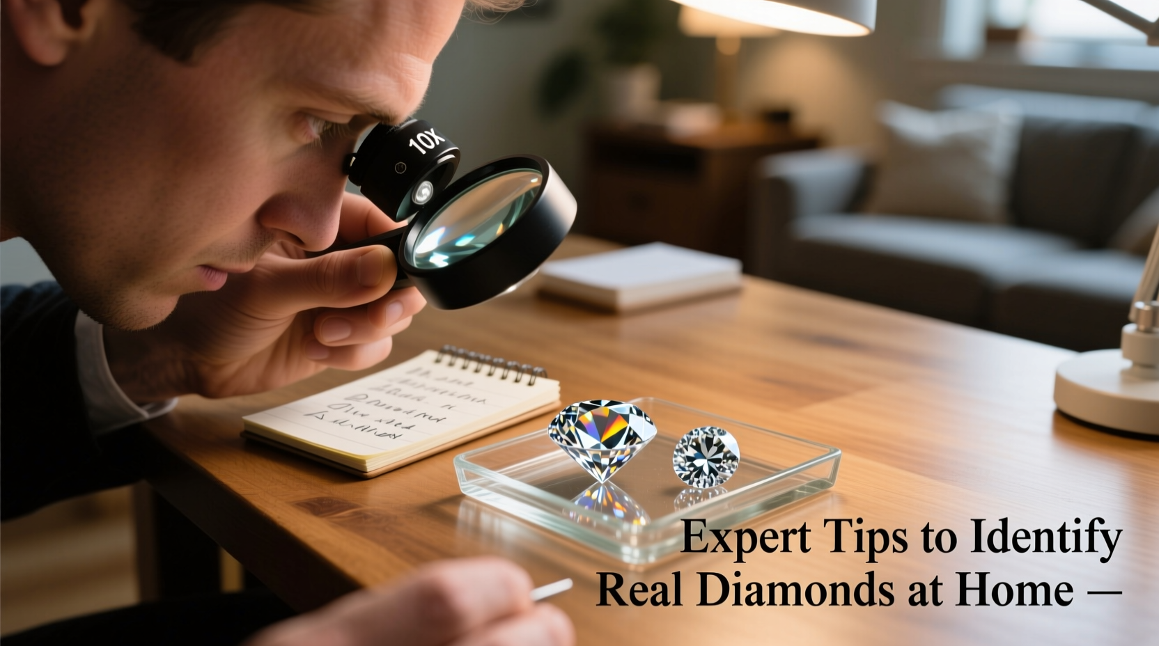 expert tips to confidently identify real diamonds from fakes at home