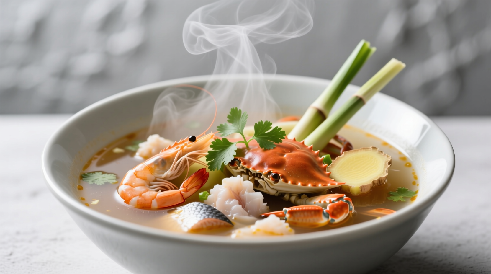 Step-by-step photos: toasting spices, deglazing with wine, straining broth