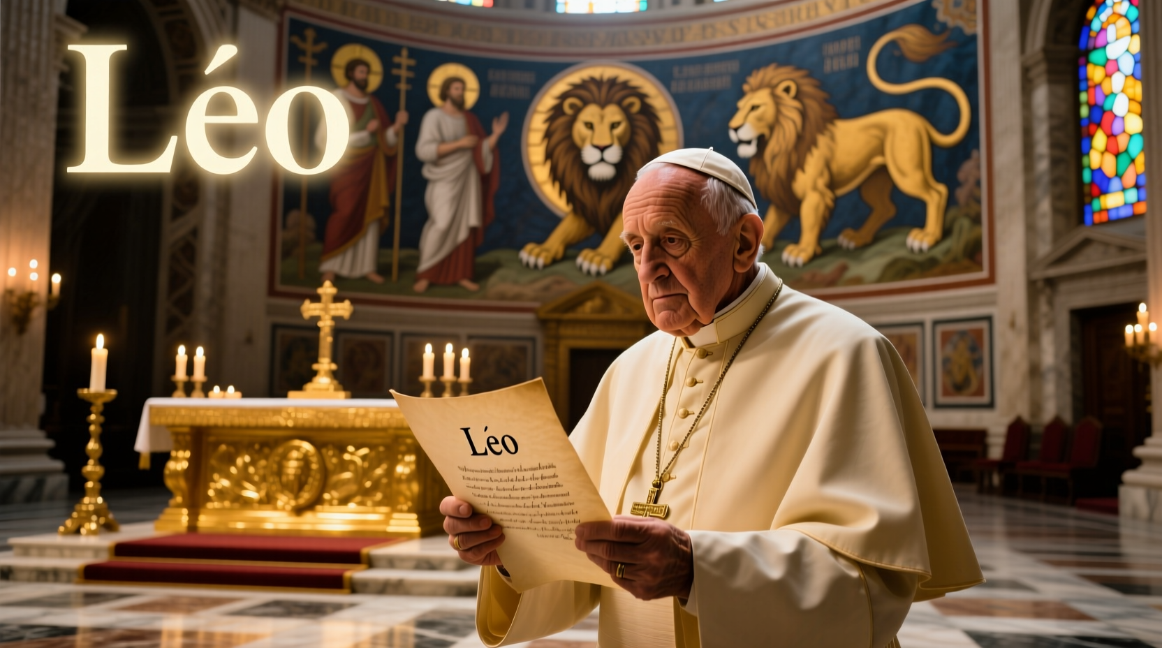 why the new pope chose the name leo meaning history