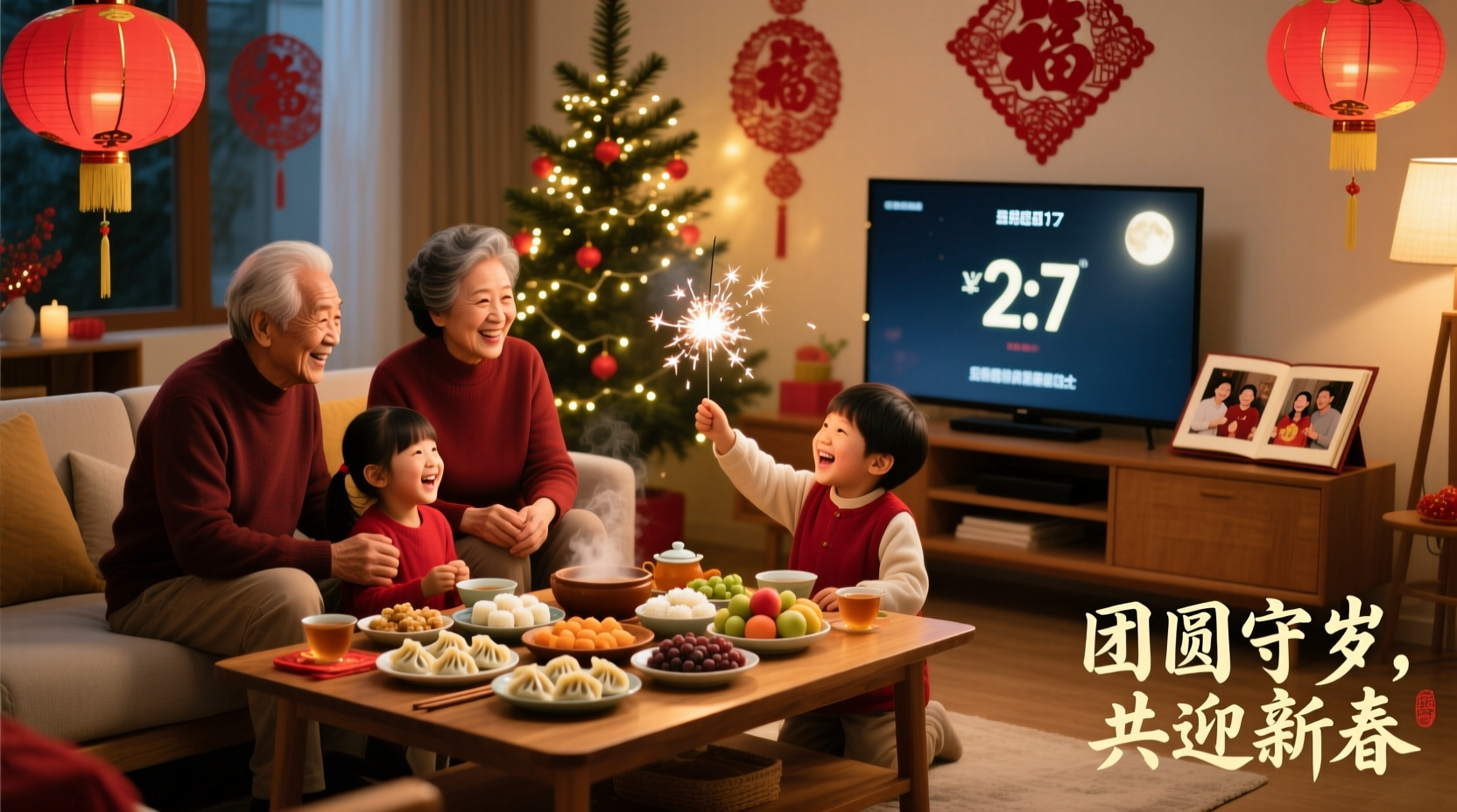 how to celebrate new year eve with family