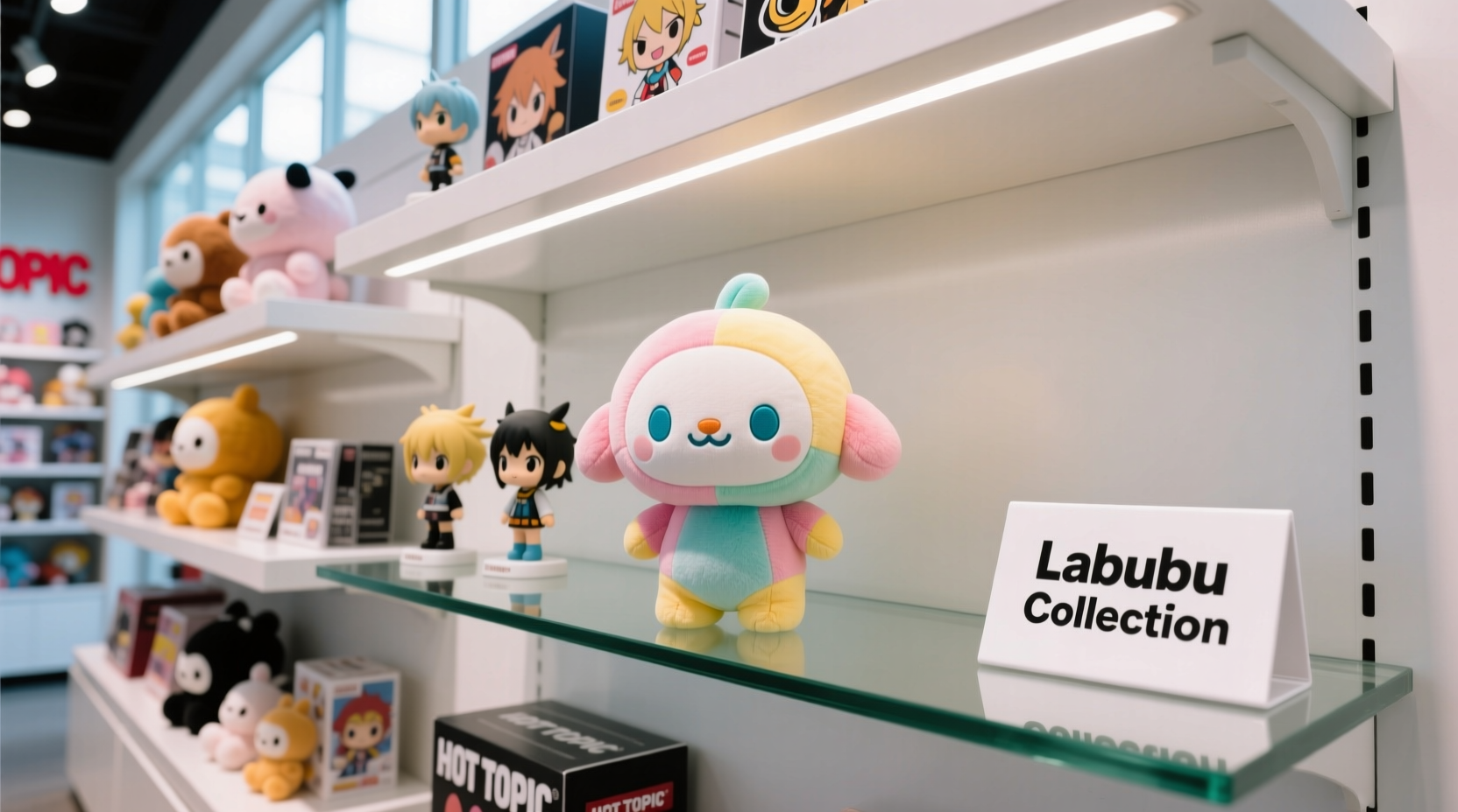 does hot topic carry labubu