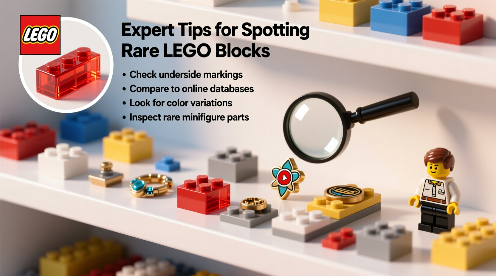 expert tips for spotting rare building blocks in your at at lego set