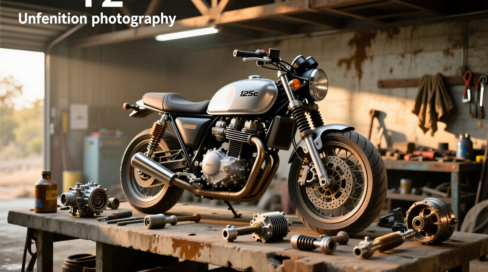 What Are the Main Parts of a 125cc Motorcycle?