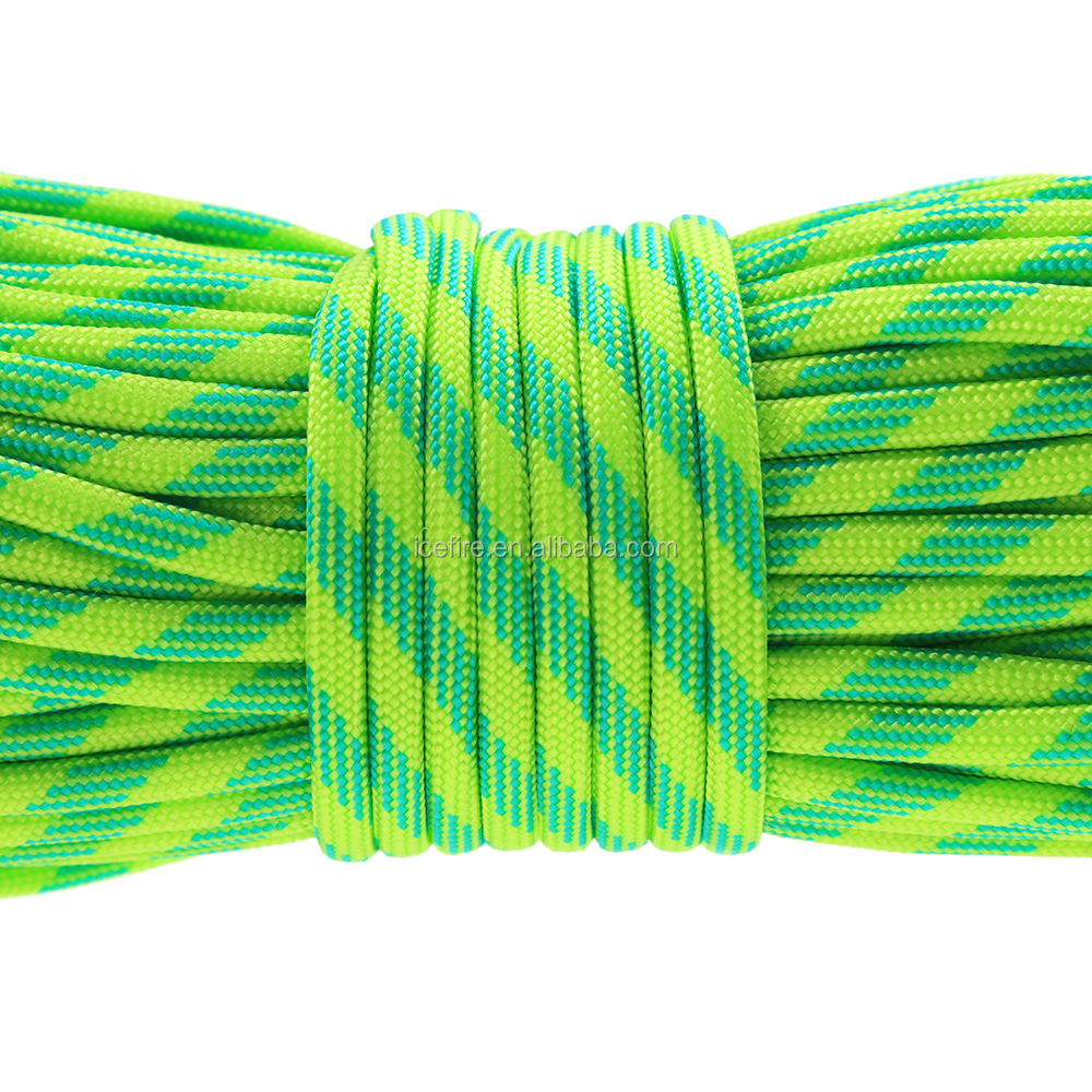 4毫米 7 股 550 尼龙 paracord 降落伞绳 100ft 31米生存 paracord