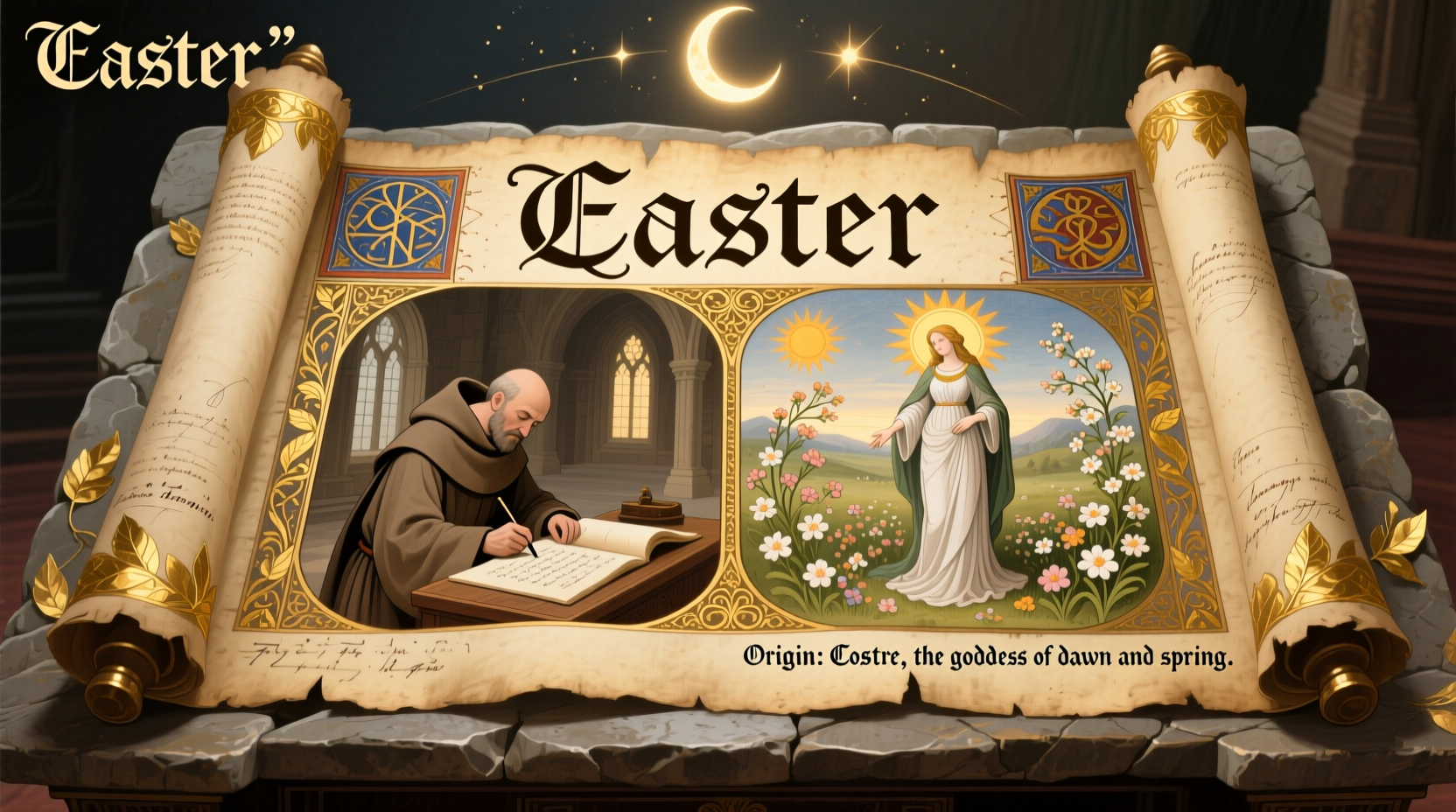 where does the name easter derive from