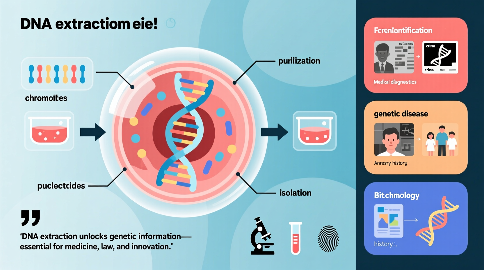 why dna extraction is important uses significance explained