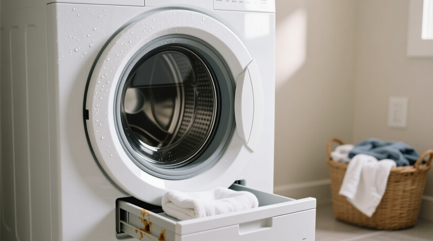 clean your washing machine to keep clothes fresh