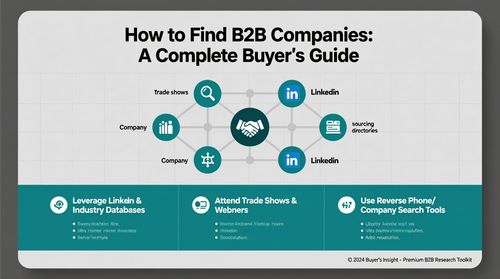how to find b2b companies