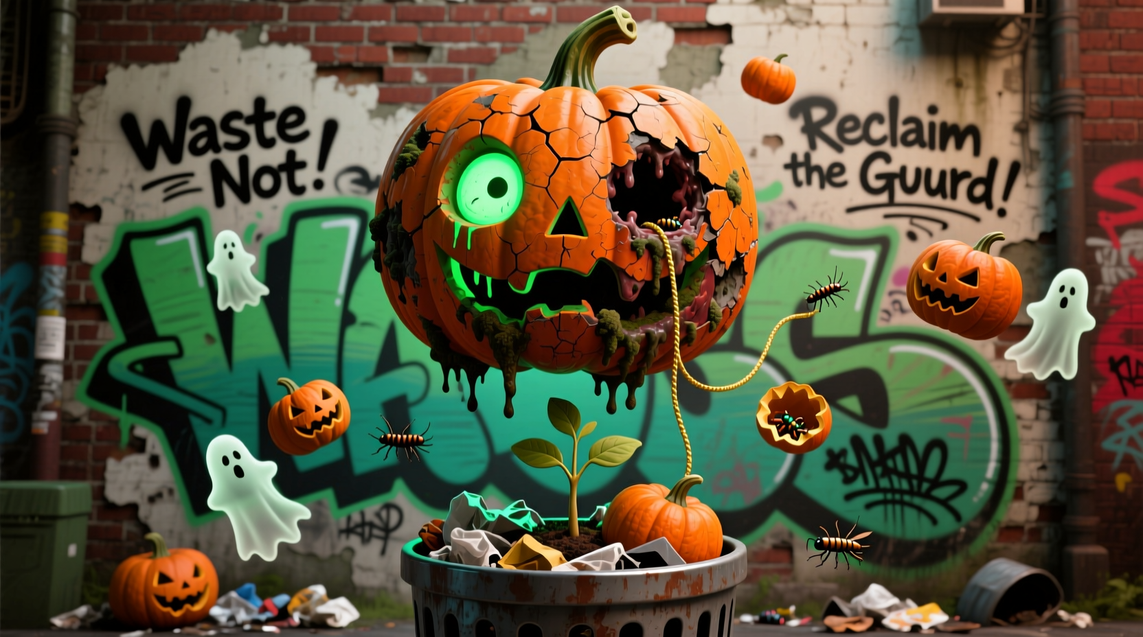 stop throwing your rotting pumpkins in the trash and d