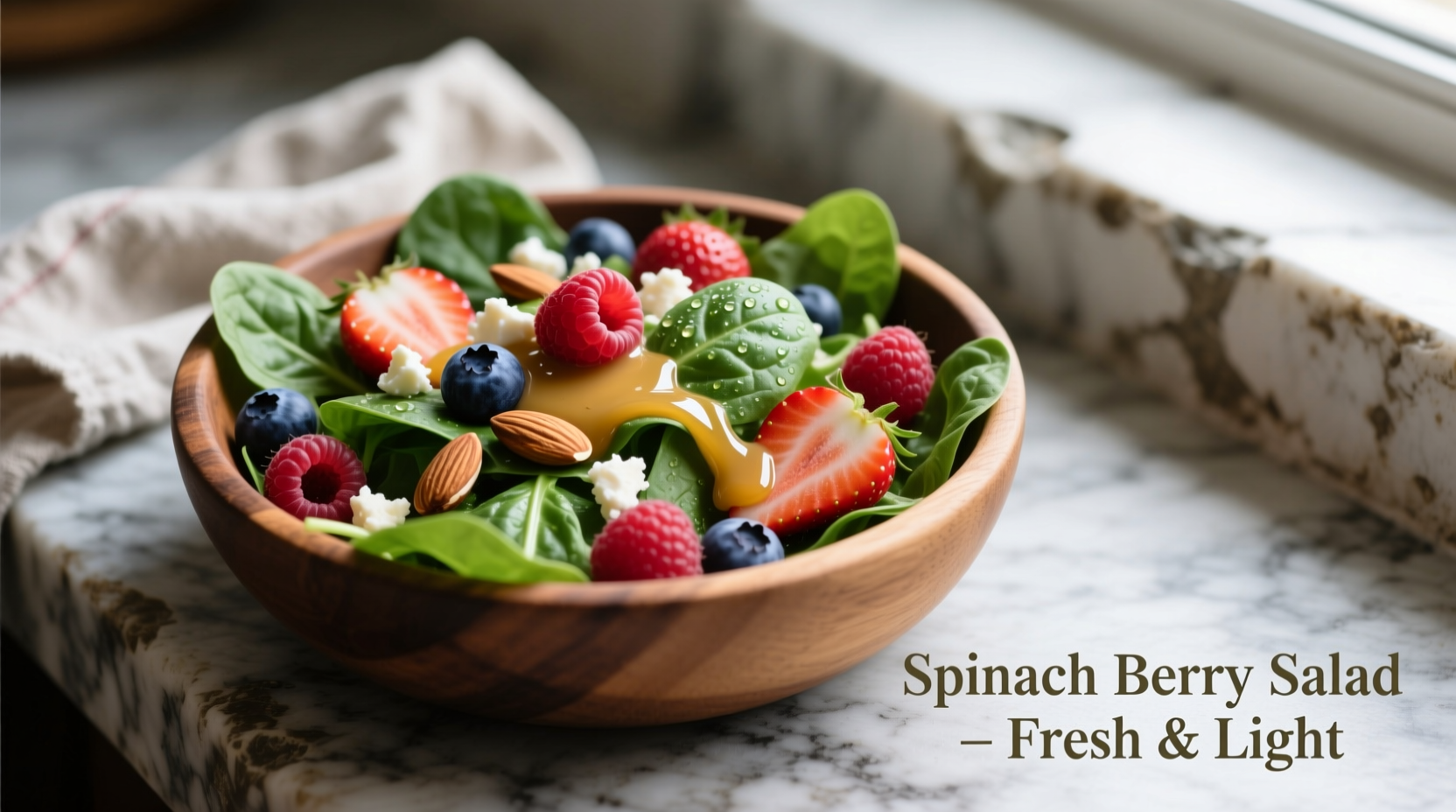 Perfect Spinach Berry Salad Recipe: 15-Minute Healthy Meal