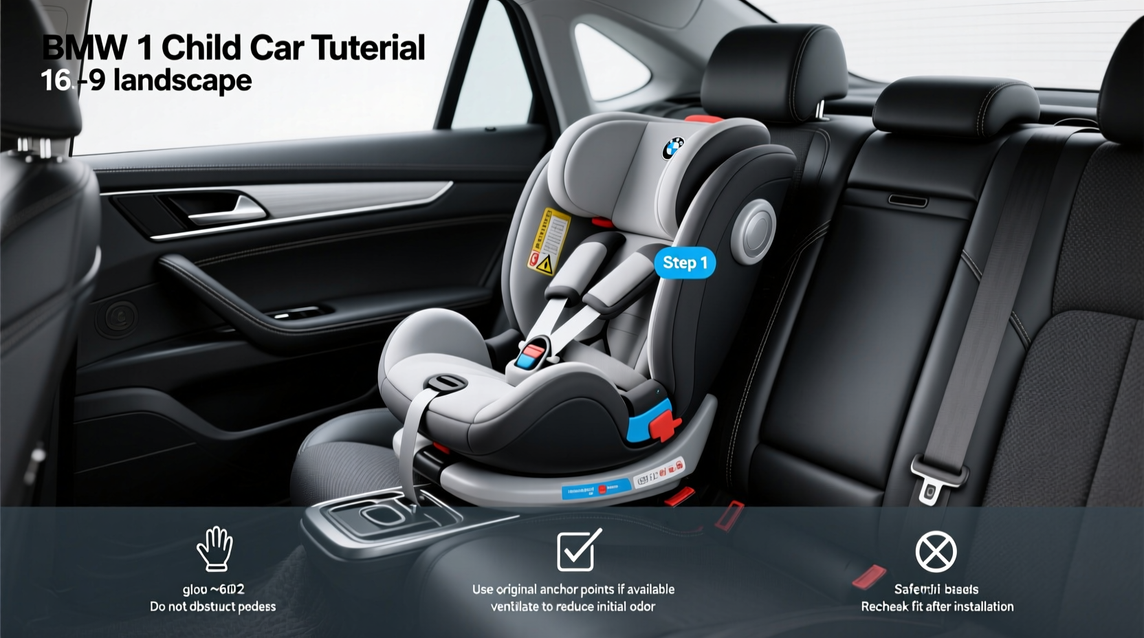 bmw 1 series child car seat