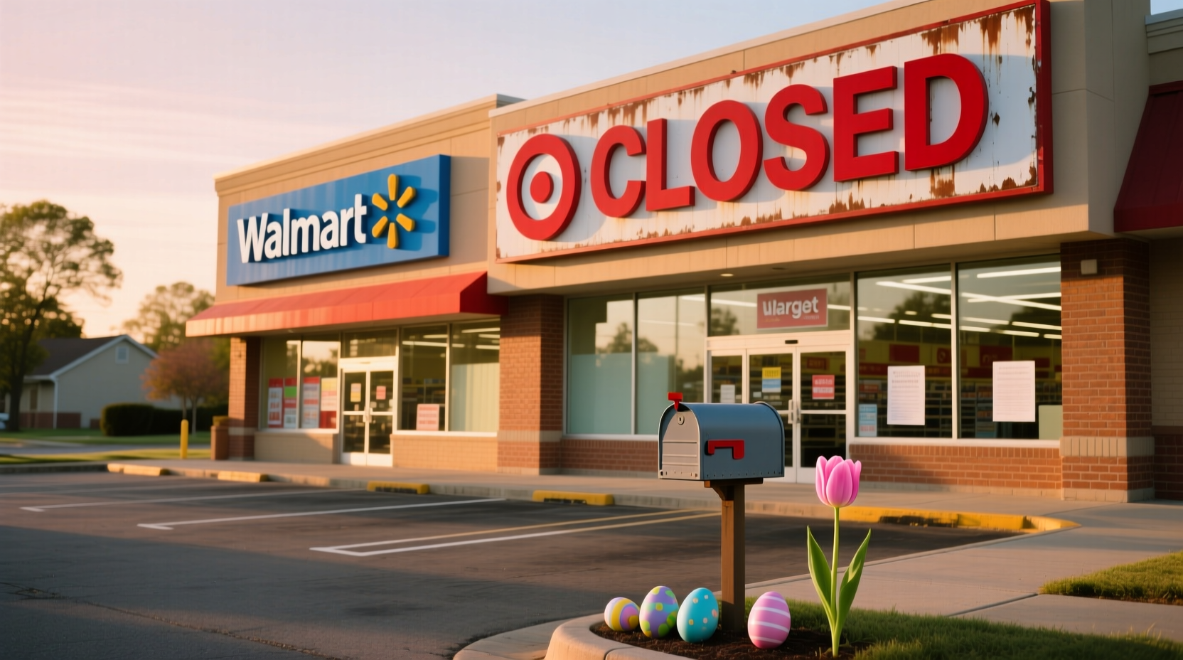 is walmart or target open on easter