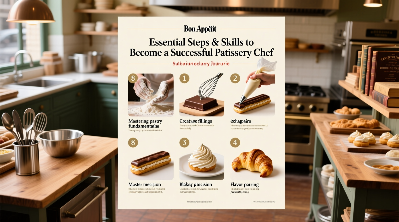 Essential Steps And Skills To Become A Successful Patisserie Chef A