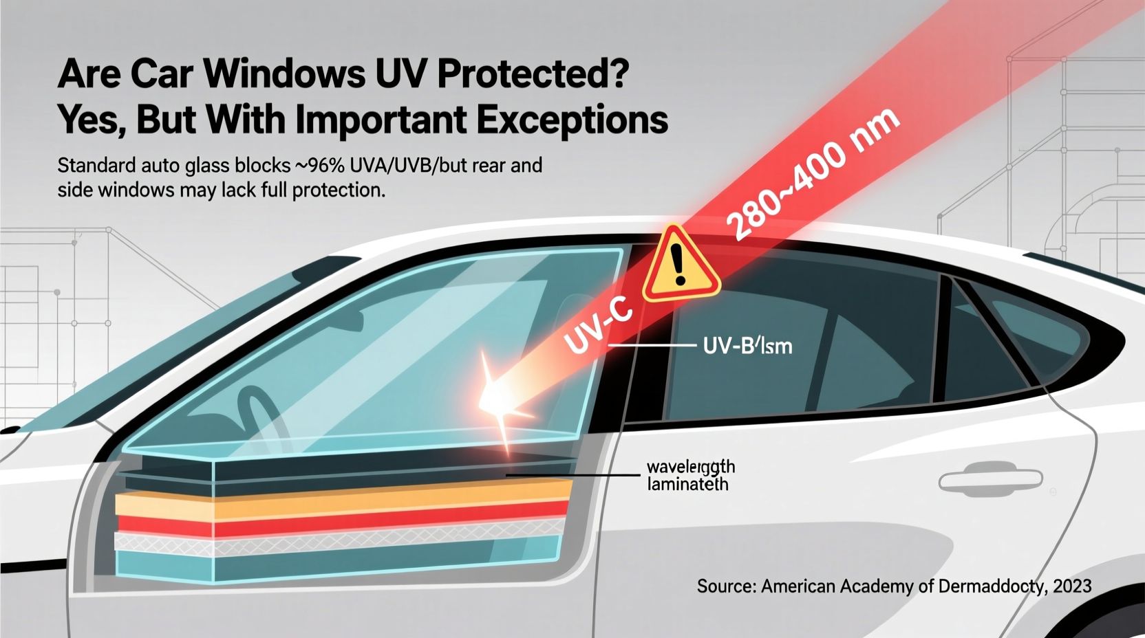 are car windows uv protected