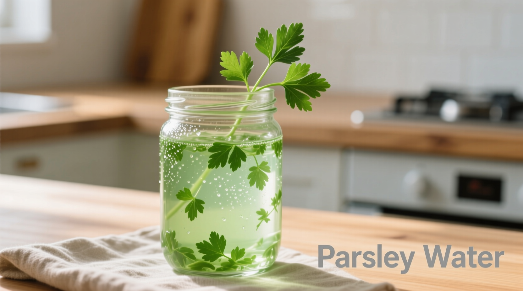 parsley water