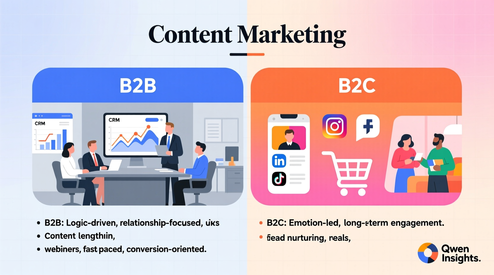is content marketing b2b or b2c