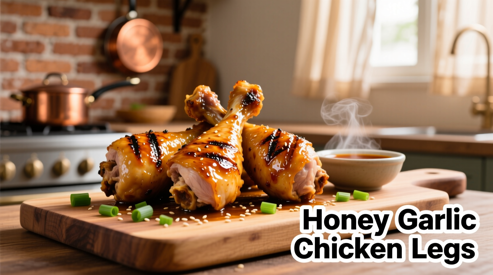honey garlic chicken legs