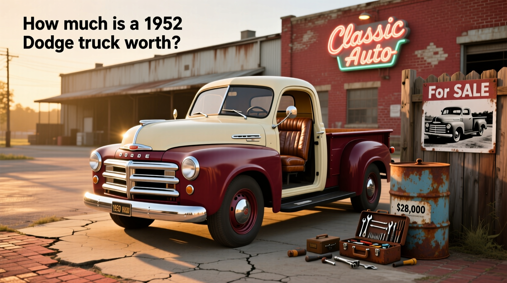 1952 dodge pickup value buying guide