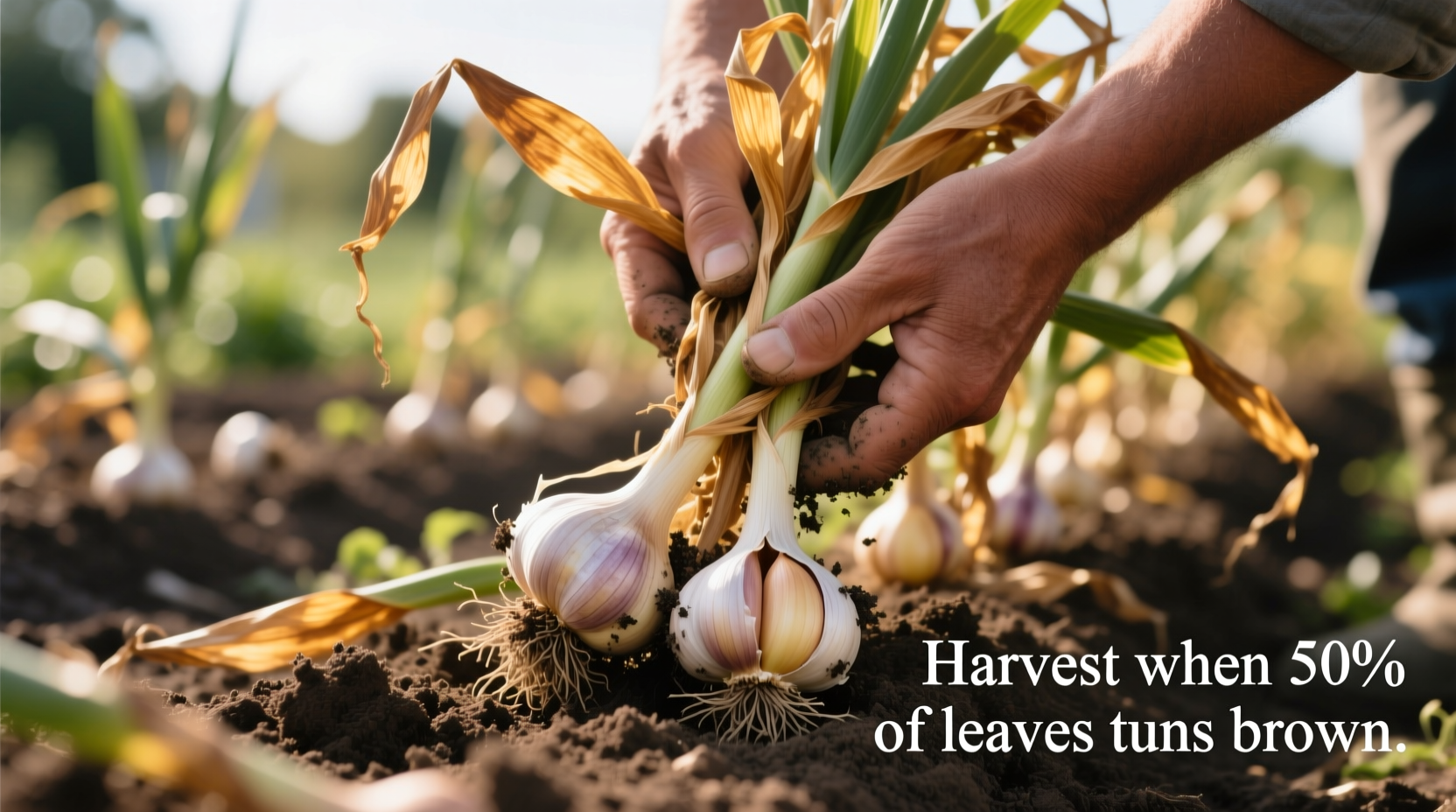 When to Harvest Garlic: Perfect Timing Guide