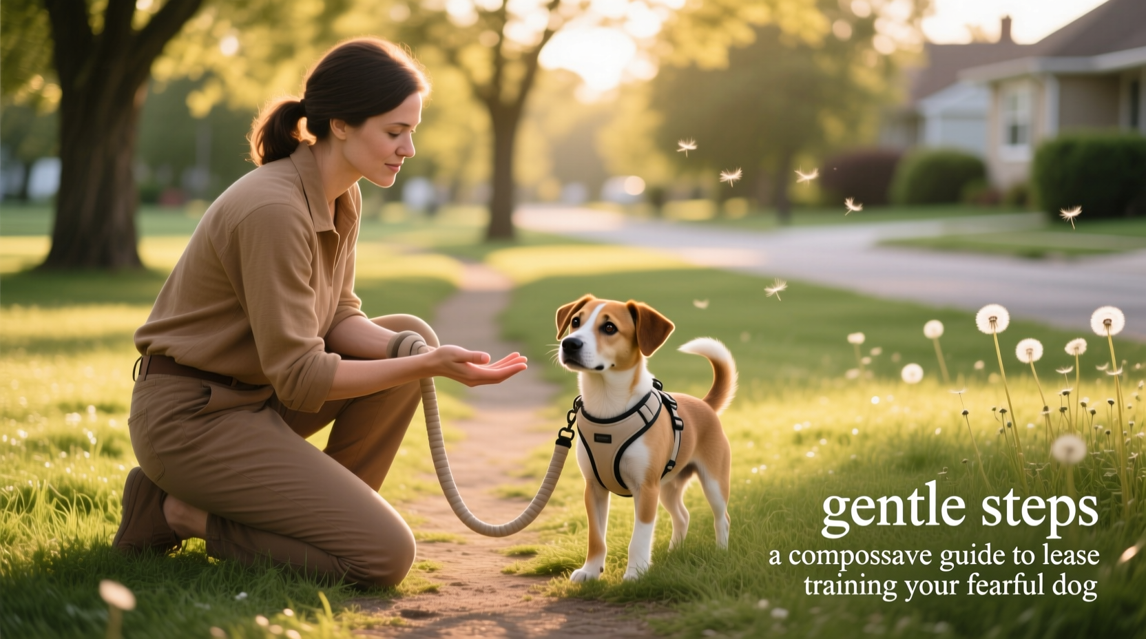 gentle steps a compassionate guide to leash training your fearful dog