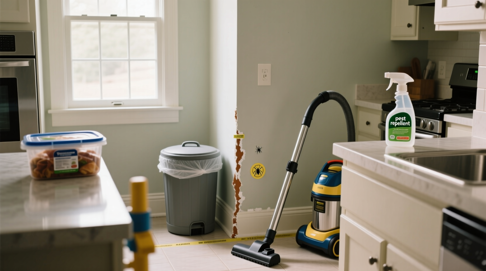 how to clean up after mice roaches and other pests