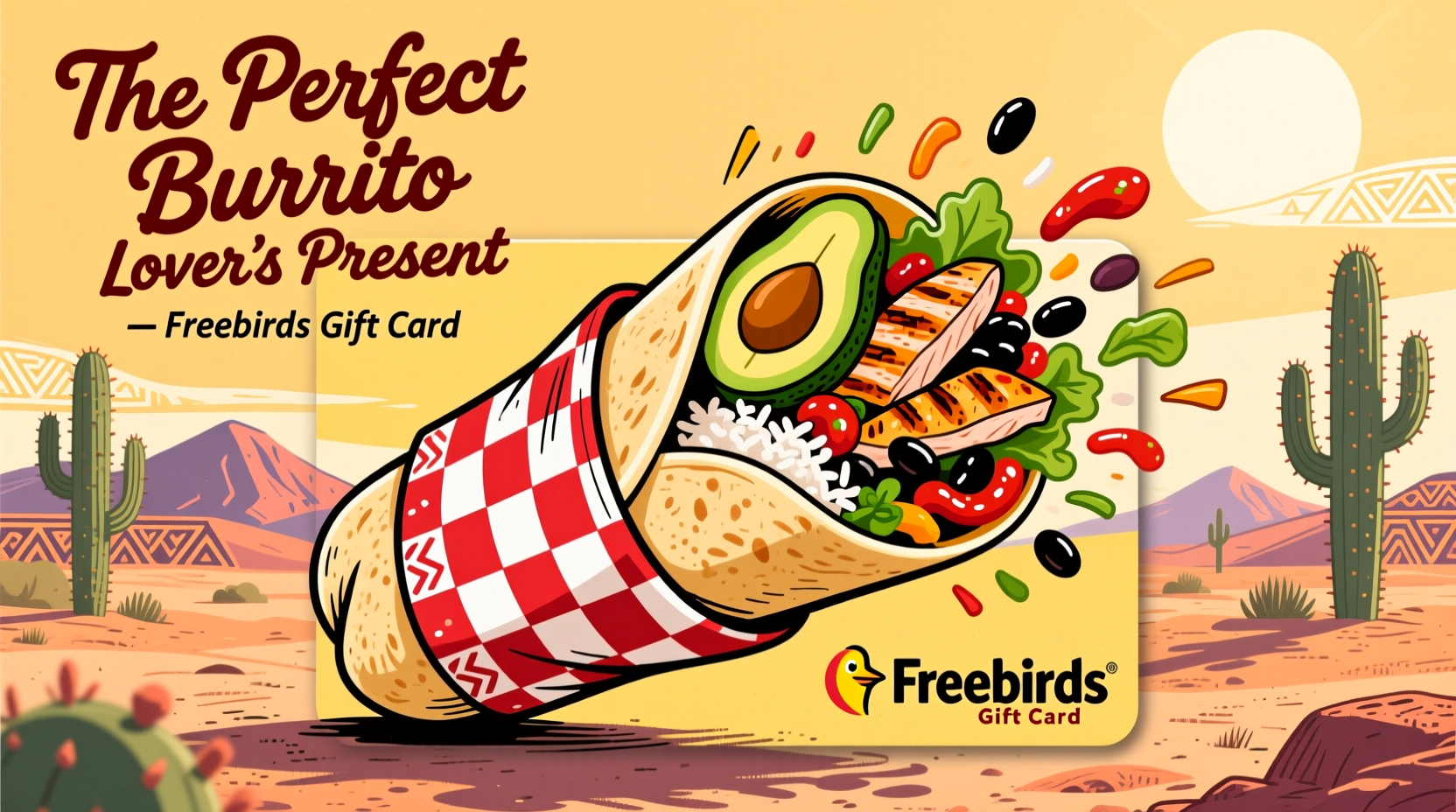 freebirds gift card the perfect burrito lovers present
