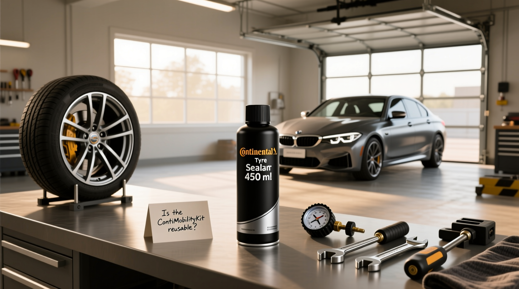 How to Choose Continental Tyre Sealant 450 ml, Is the ContiMobilityKit Reusable?