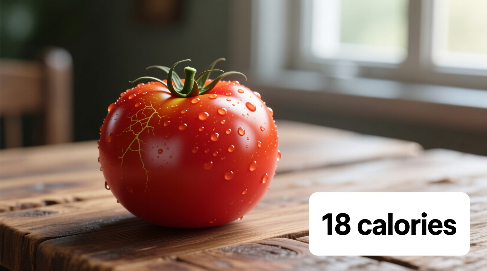 how many calories is a tomato