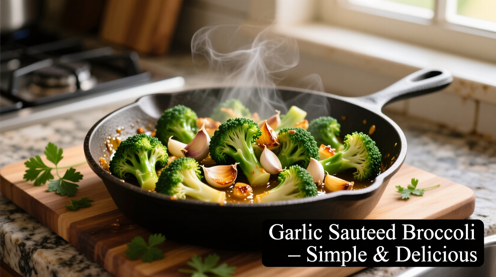 sauteed broccoli with garlic