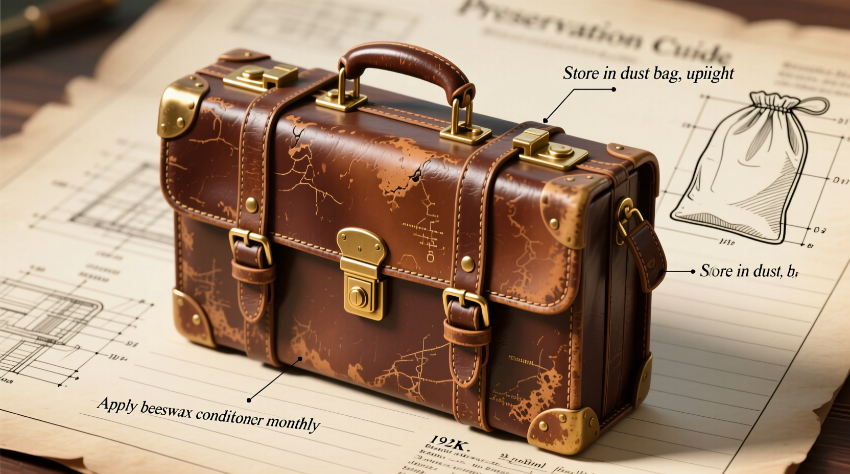 ultimate guide to safeguarding your retro briefcase practical tips to prevent scratches and damage