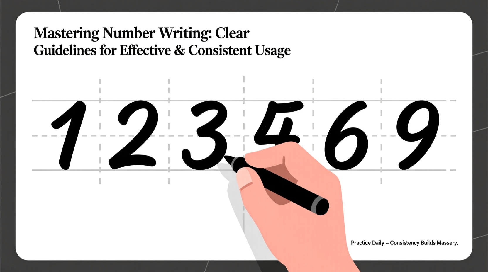 mastering how to write numbers clear guidelines for effective and consistent usage