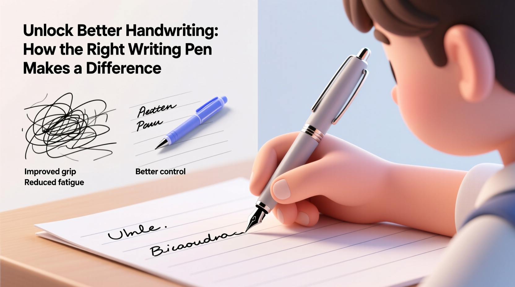unlock better student handwriting how the right writing pen can make a difference