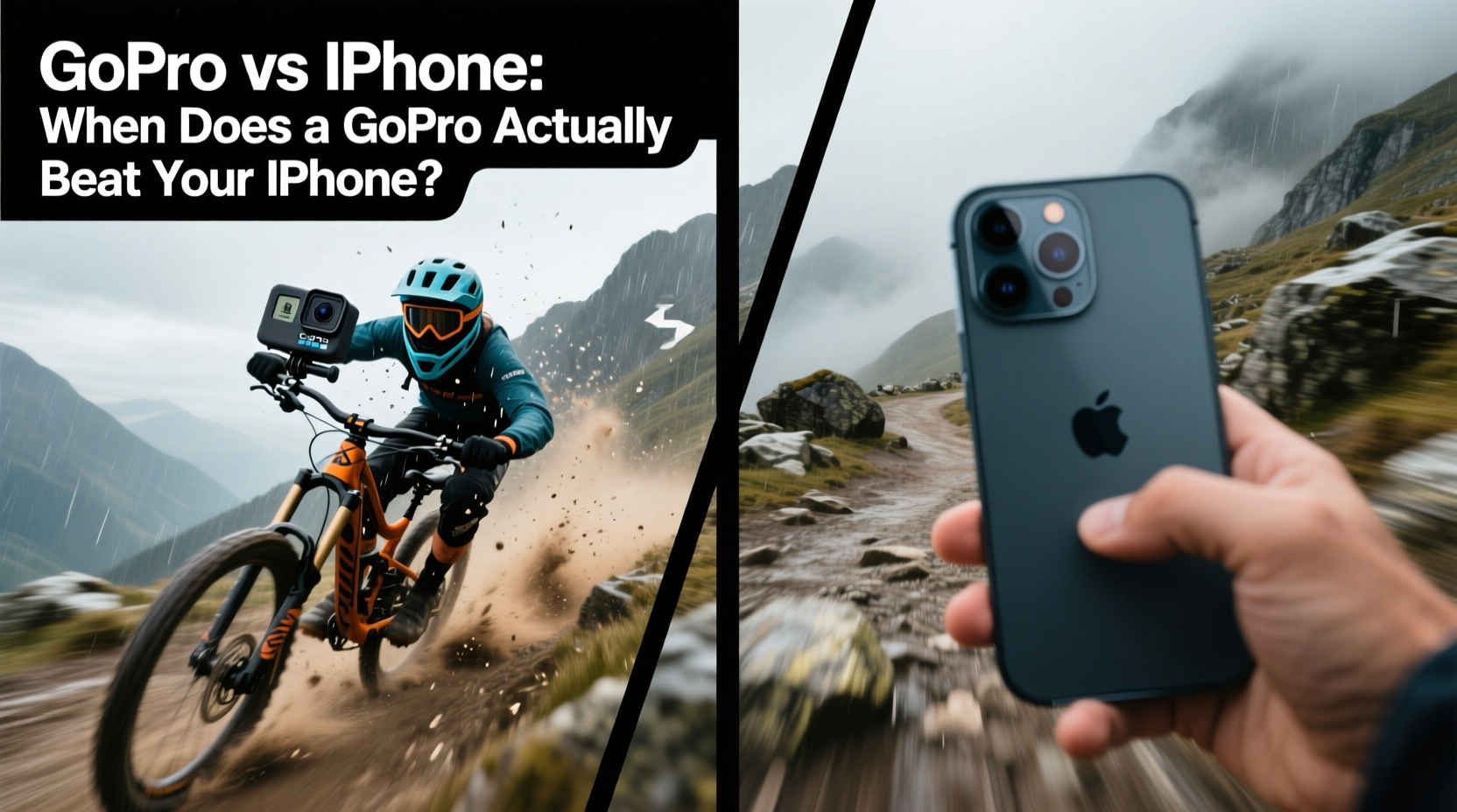 gopro vs iphone camera when does a gopro actually beat your iphone