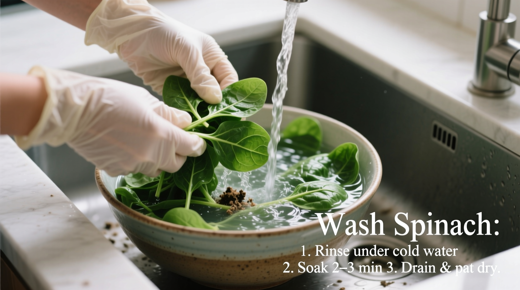 How to Wash Spinach Properly: Step-by-Step Guide