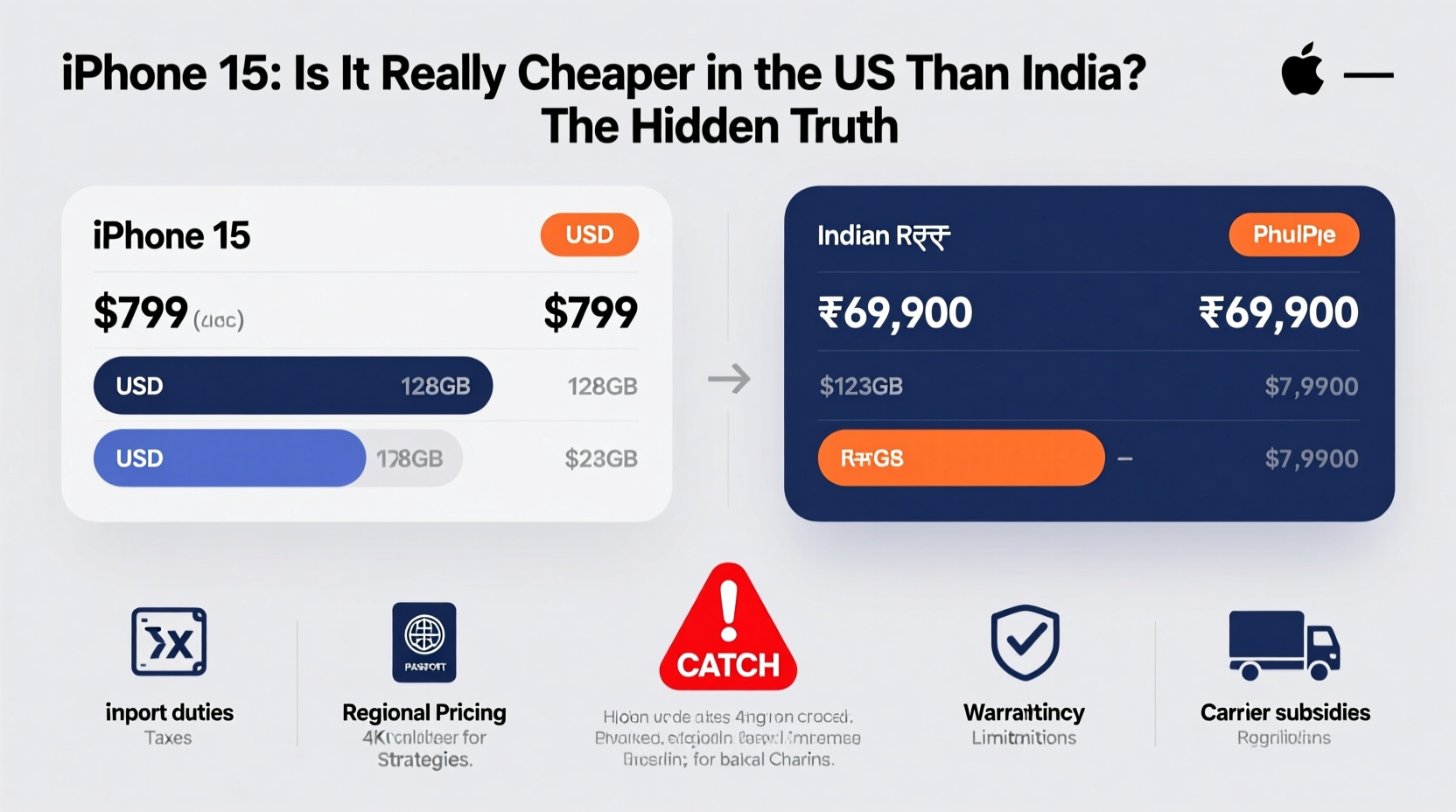 iphone 15 is it seriously cheaper to buy in the us than in india whats the catch