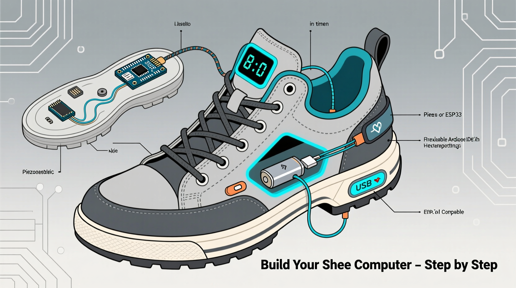 how to build a functional shoe computer a step by step diy guide for beginners