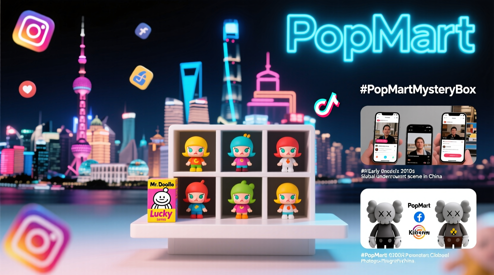 how did popmart become popular